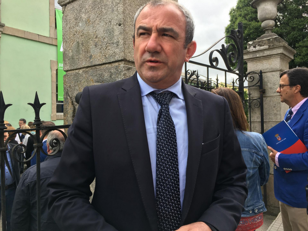 El presidente de la Diputación de Lugo, Darío Campos