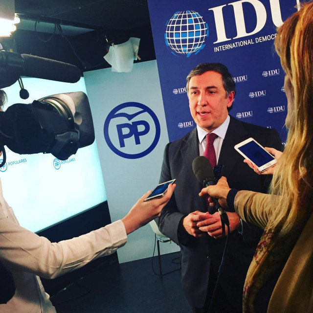 José Ramón García-Hernández, secretario de Relaciones Internacionales del PP