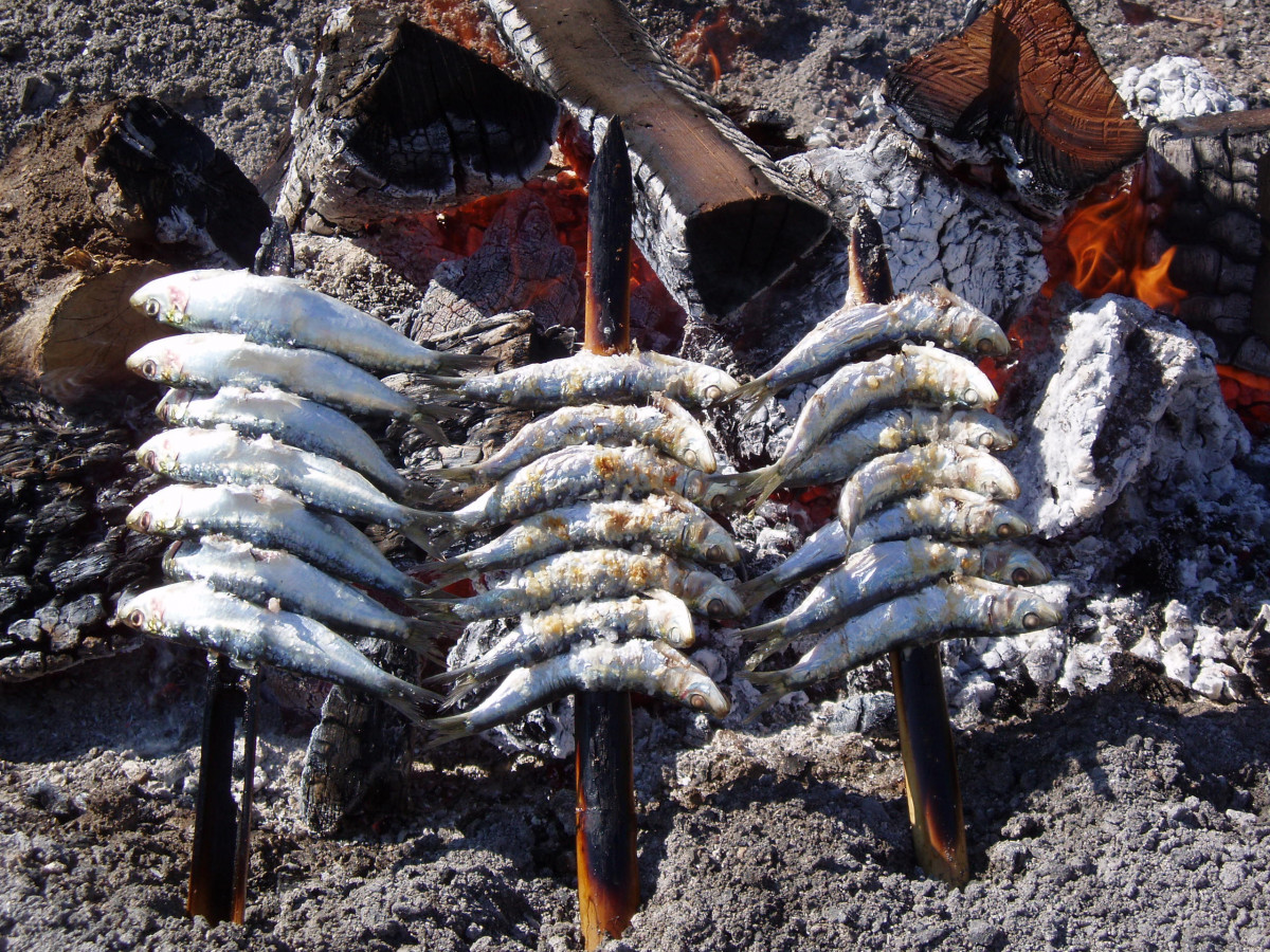 Sardines 03 beach Torre del Mar