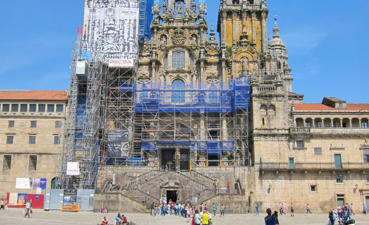 Problemas en las obras en la Catedral de Santiago por falta de estudio patrimonial