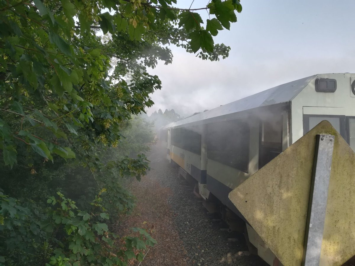 Feve accidente moeche incendio tren bng