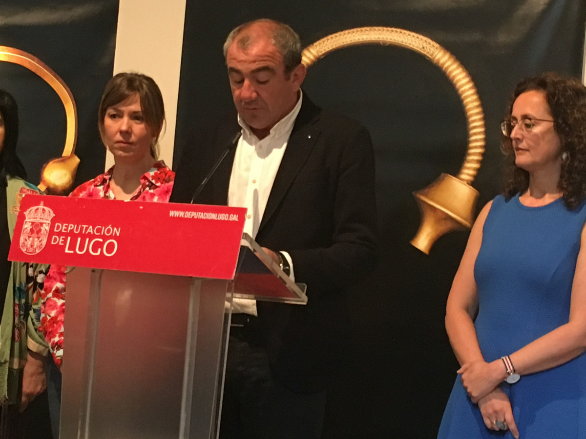 Darío Campos, presidente de la Diputación de Lugo.