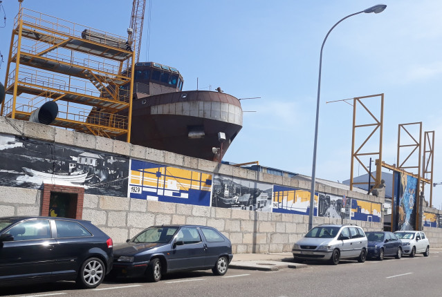 El astillero Cardama