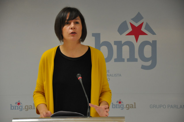 La portavoz nacional del BNG, Ana Pontón