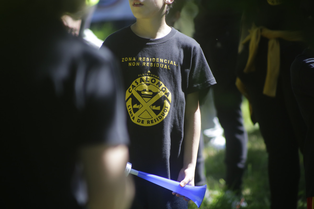 Foto de Fu00e1tima Seijo. Camiseta Plataforma Casalonga Limpa