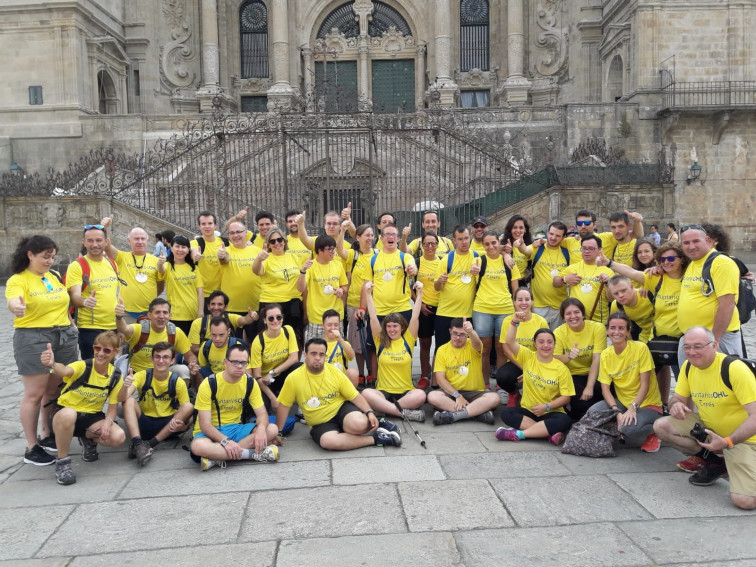 Jóvenes con síndrome de Down llegan a Santiago en un Camino de crecimiento personal