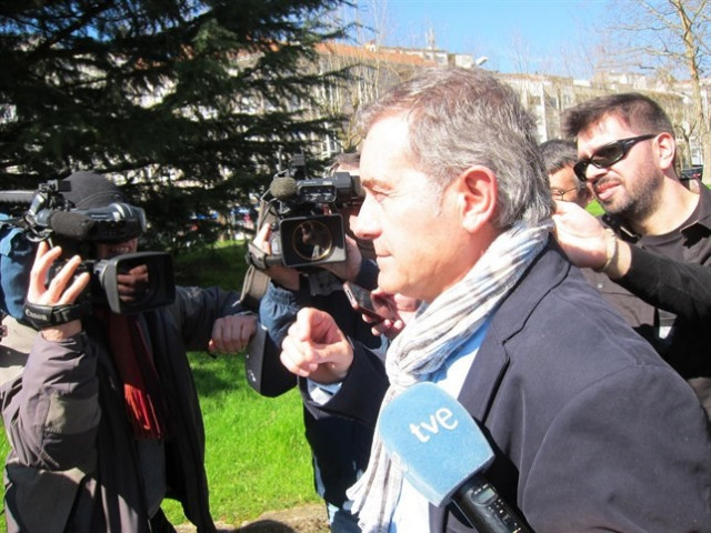 José Ramón Iglesias Mazaira, a su salida del juzgado en marzo de 2014