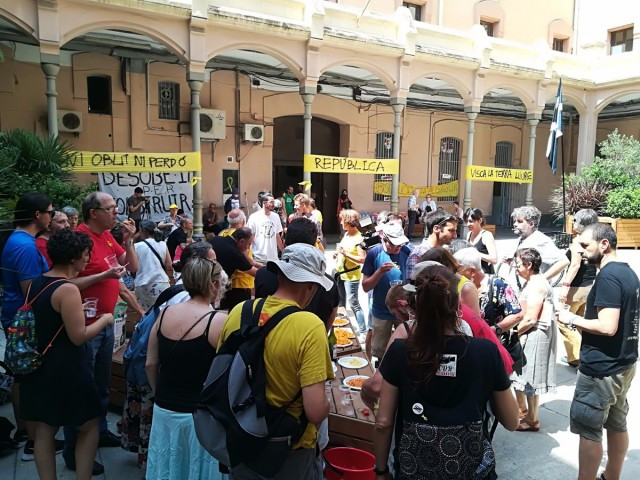 El asalto de los CDR a la Bastilla de la calle Entença