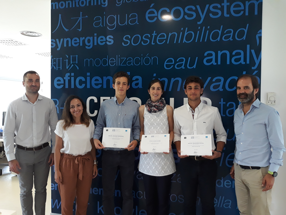 Visita a CETAQUA de alumnos Maristas ganadores nacionales SJWP