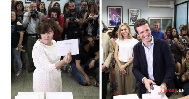 Pablo Casado y Soraya Saénz de Santamaría