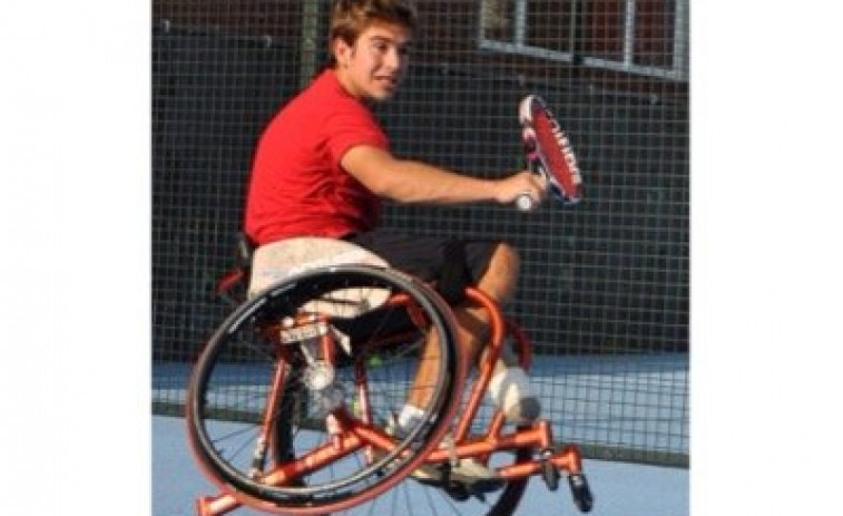 Primer torneo de tenis en silla de Ruedas en el Club de Campo de Vigo