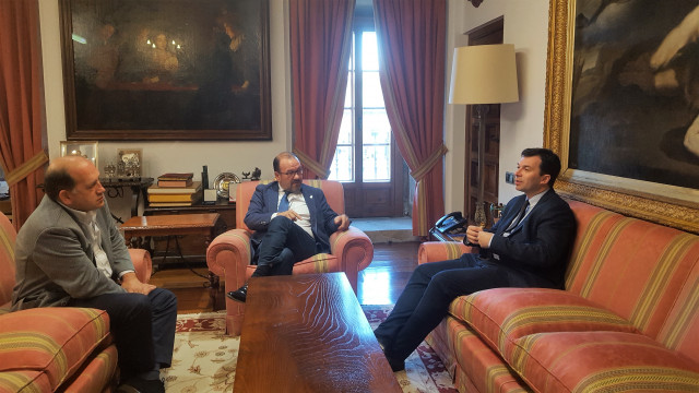 Encuentro entre Gonzalo Caballero y Antonio López