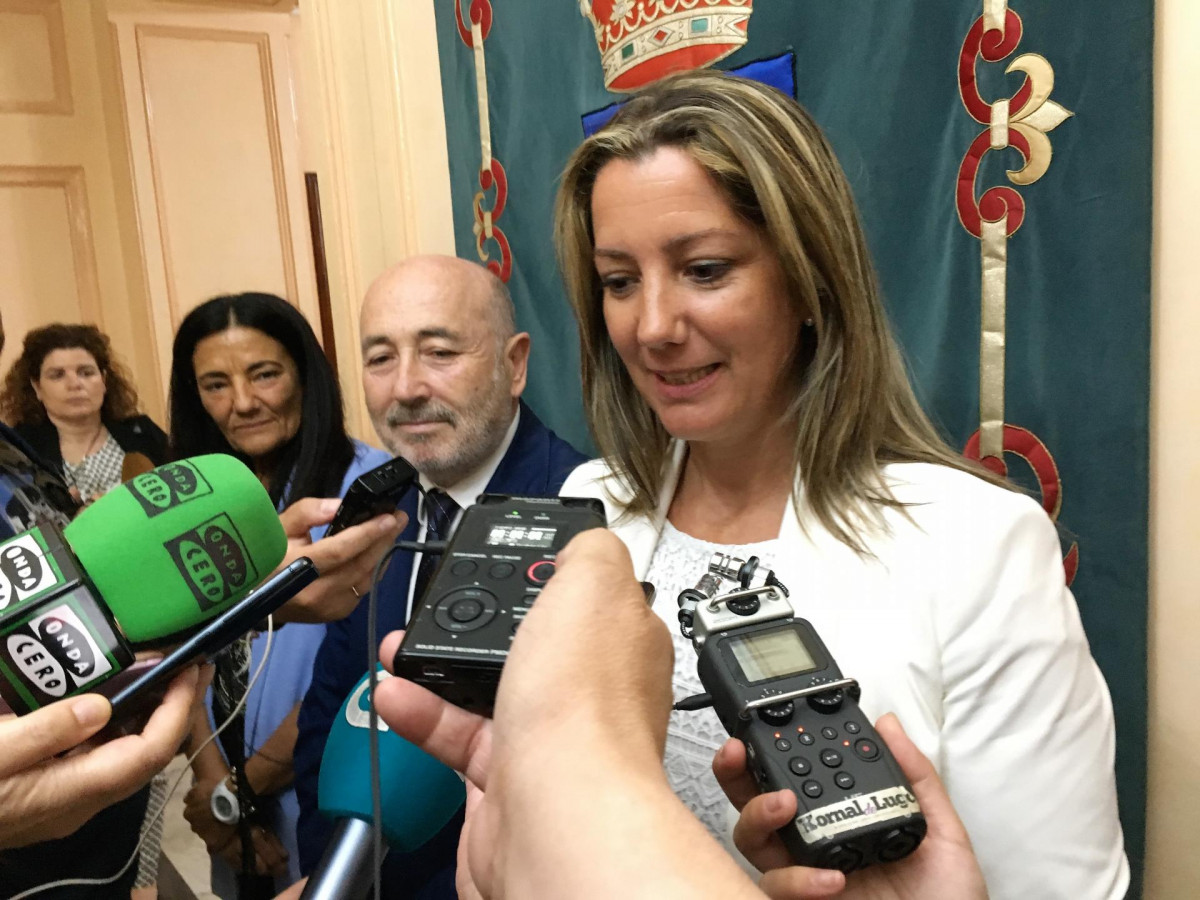 Lara Méndez y Javier Losada