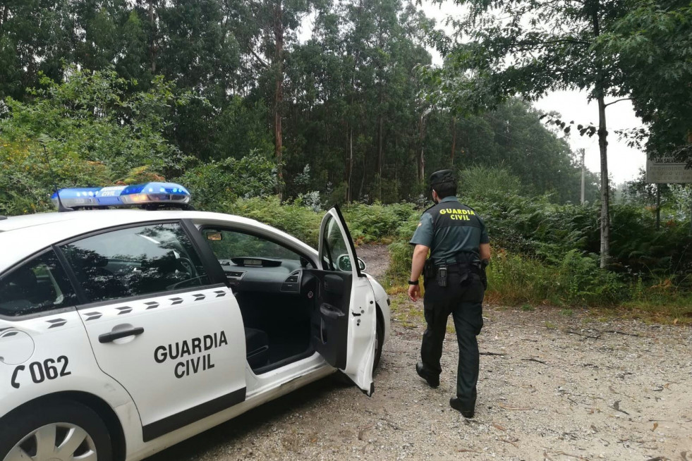 Agente que participó en la búsqueda del joven que se desorientó en Pontevedra