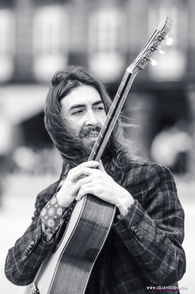 El guitarrista gallego Pablo Rodríguez