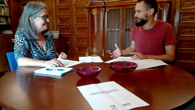 Subdelegada del Gobierno reunión con Asociación Libera