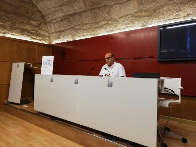 Rubén Cela en rueda de prensa