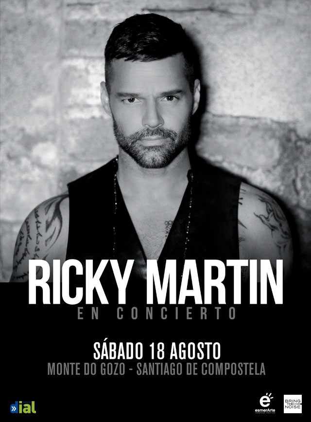 Ricky Martin en Santiago