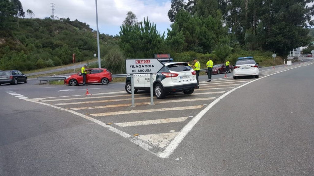 Dispositivo de control de alcohol y drogas durante la Festa da Auga 2018