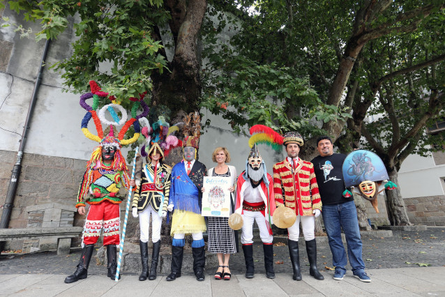 Presentación del Desfile de Entroido 2018 con Nava Castro