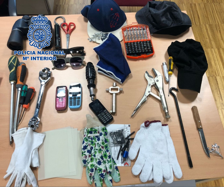 Una banda itinerante que robaba en viviendas detenida en Vigo