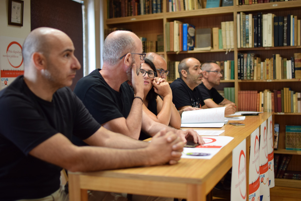 Manifestaciu00f3n CRTVG CRTVE   Eva Neira