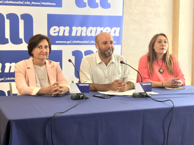 Rueda de prensa de la dirección de En Marea