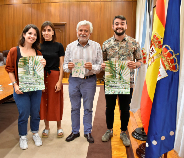 Rosendo Fernández en la presentación del XII Festival Arteficial de Ribadavia