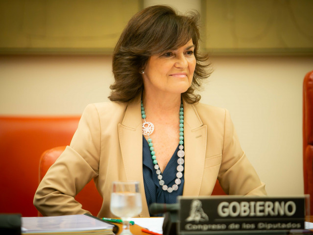 Carmen Calvo, vicepresidenta del Gobierno