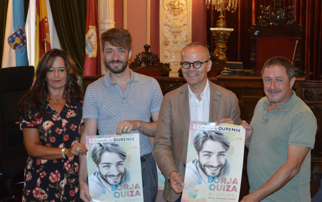 Presentación del concierto del barítino Borja Quiza