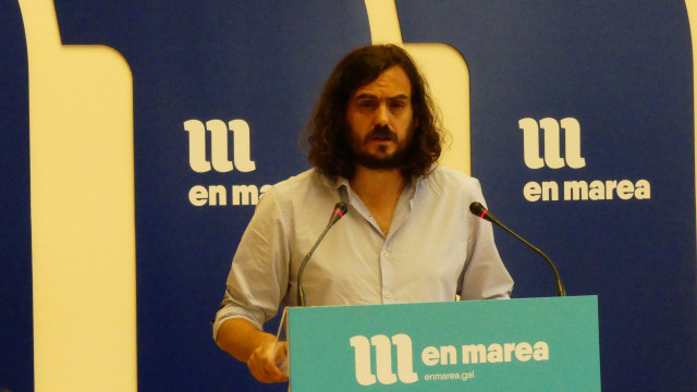 El diputado de En Marea Antón Sánchez
