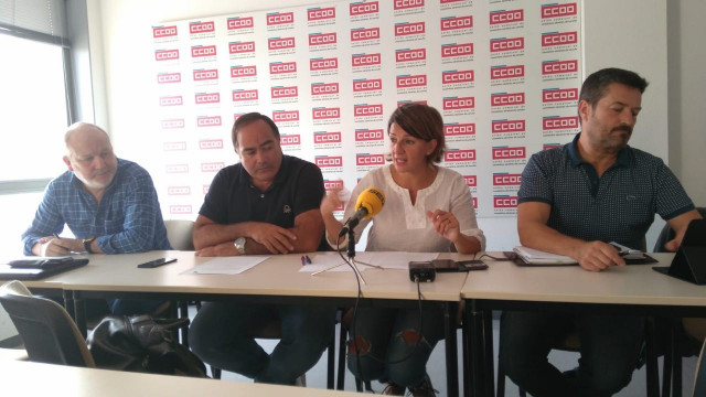 Reunión Yolanda Díaz con CC.OO.