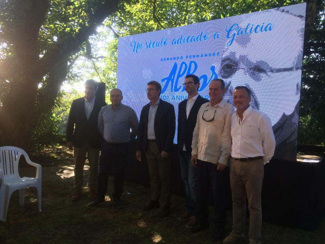 Homenaje a Albor en el Parque de Bonaval