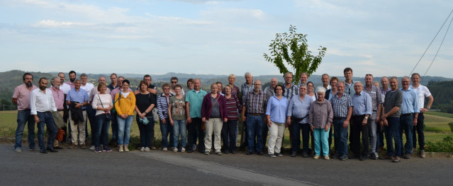 Agricultores alemanes conocen el funcionamiento de la agricultura gallega.