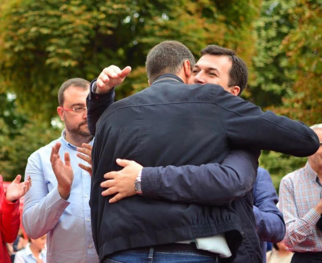 Gonzalo Caballero, en Asturias