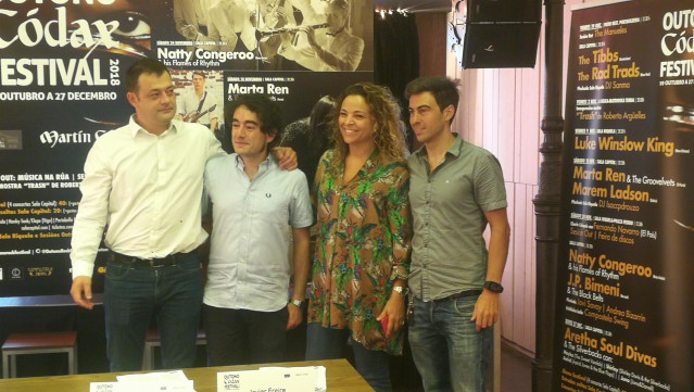 Presentación de la octava edición del festival 'O Outono Códax Festival'.