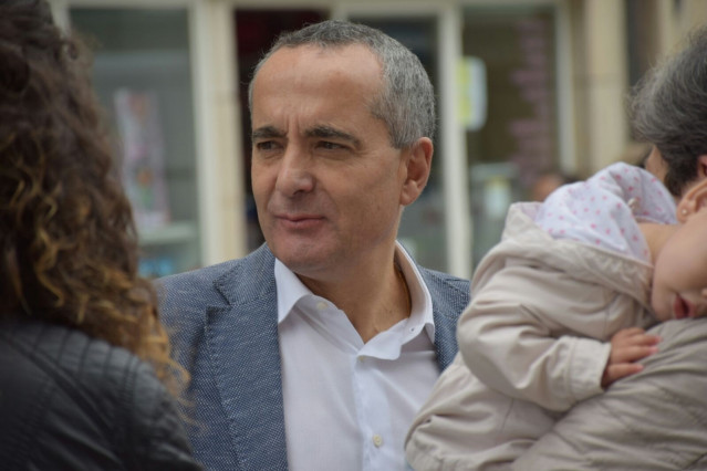 El candidato del PP de Lugo a las municipales, Ramón Carballo