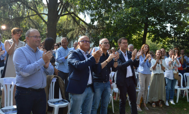 Presentación de Jesús Vázquez Abad como candidato en Ourense