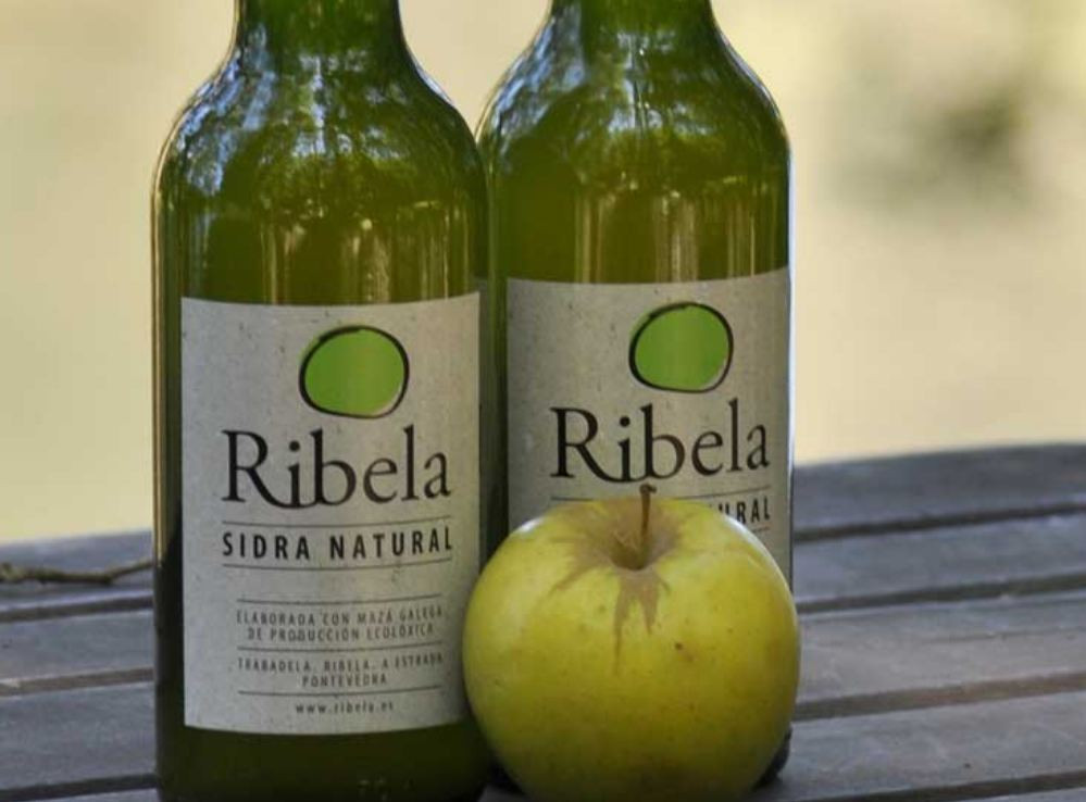 Botellas sidra lagar de ribela