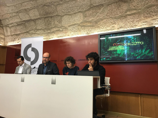 Presentación del Festival Curtocircuito en Santiago de Compostela