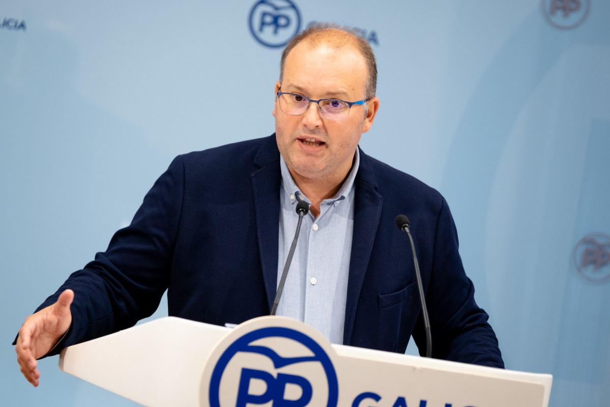 Miguel Tellado, secretario xeral del PPdeG