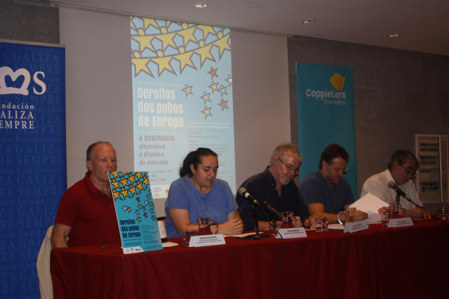 Francisco Jorquera en jornada Fundación Galiza Sempre