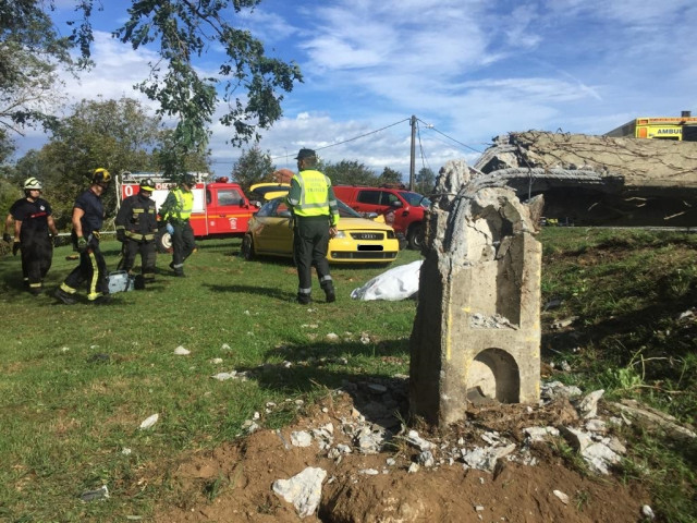 Tres muertos en un accidente de tráfico en Valdoviño