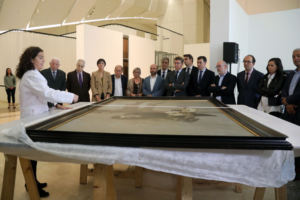 Inaguracion a derradeira leccion do mestre