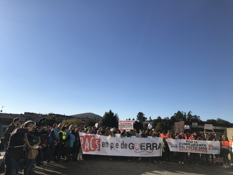 La primera jornada huelga en los PAC del SERGAS logra abrir una negociación