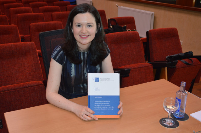 Lucía Rey, investigadora de lana USC