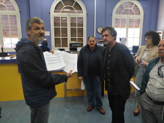 Manifestación vecinos de Ferrol