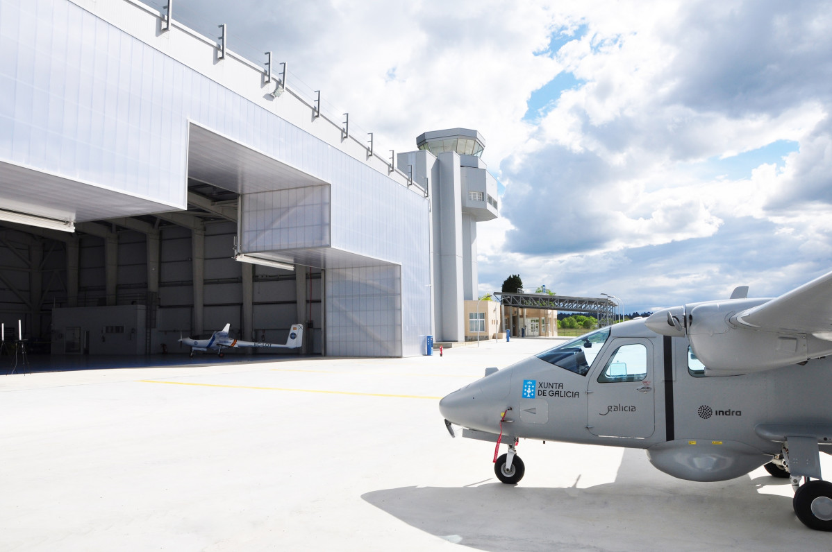 Drones en el Aeródromo de Rozas, en Lugo
