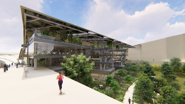 Imagen del proyecto del futuro Edificio Fontán de la Cidade da Cultura