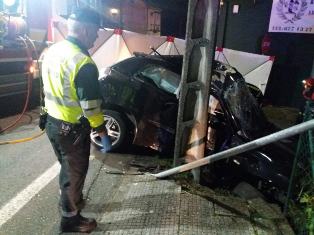 Accidente mortal en Sada
